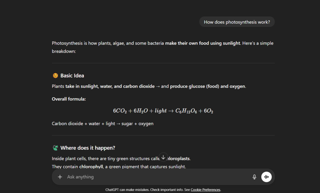 Use of Artificial Intelligence in Education